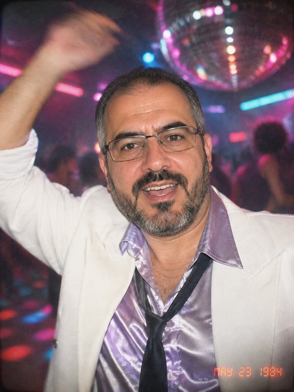 Disco Night 1980s photo example