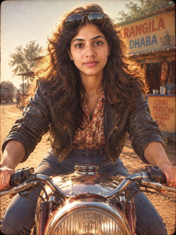 Motorcycle Hero 1980s photo example