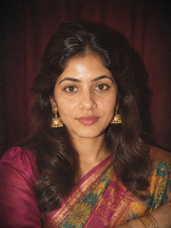 Saree Portrait 1980s photo example