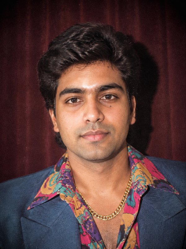 Saree Portrait 1980s photo example