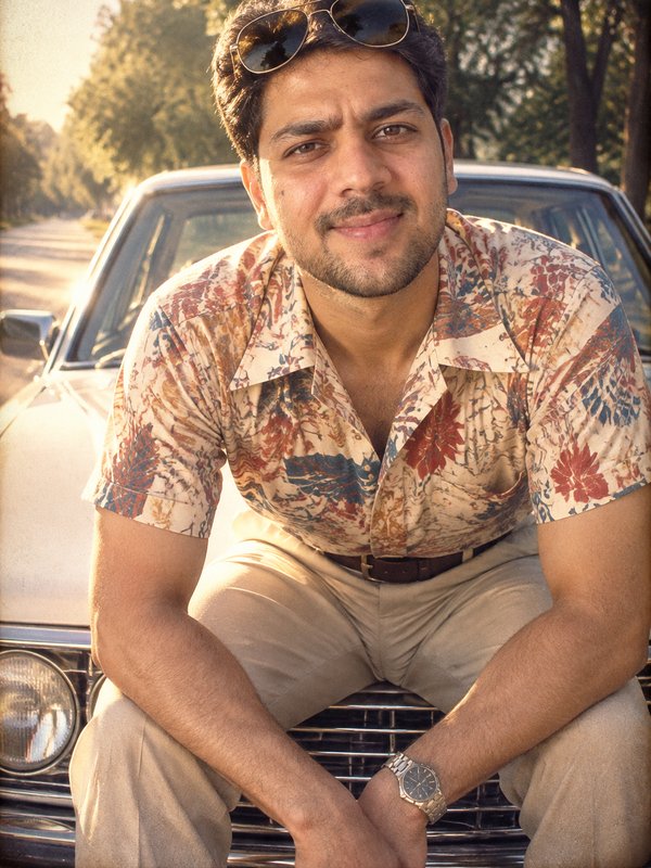 Vintage Sedan 1980s photo example