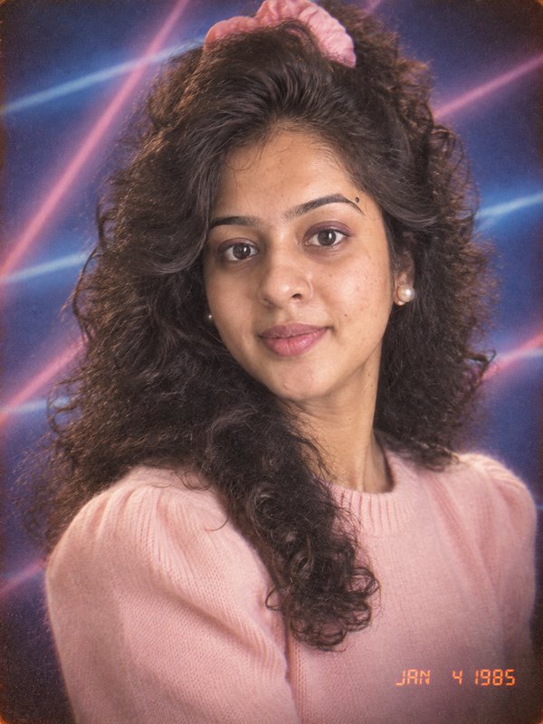 80s Yearbook 1980s photo example